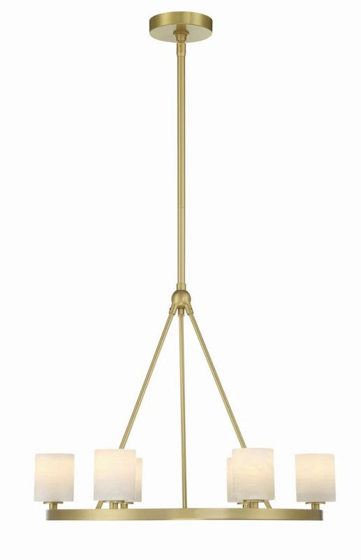 Oragen 6 Light Chandelier Alabaster