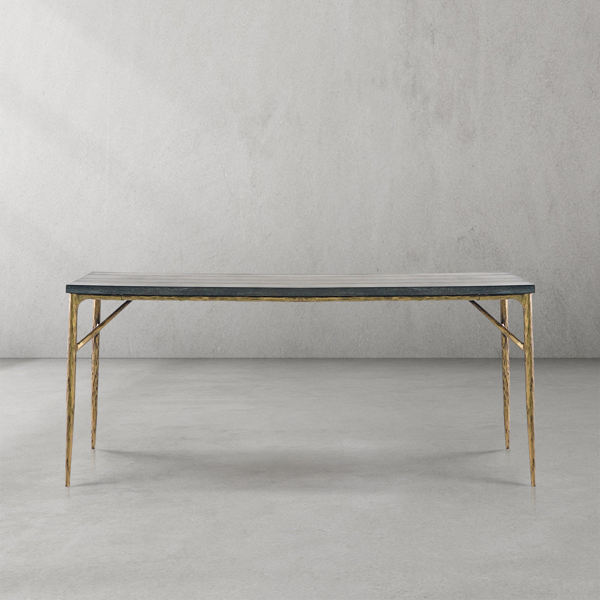 Hand-Forged Metal Medieval Style Dining Table