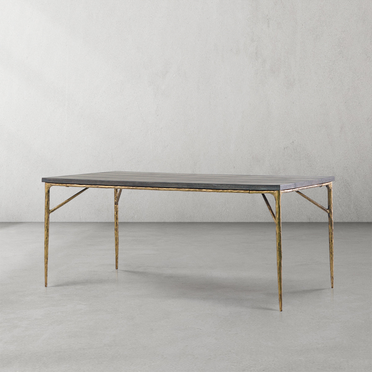 Hand-Forged Metal Medieval Style Dining Table