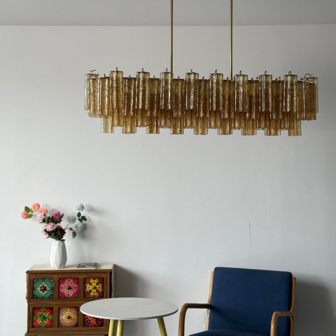 Addas Murano Linear Chandelier