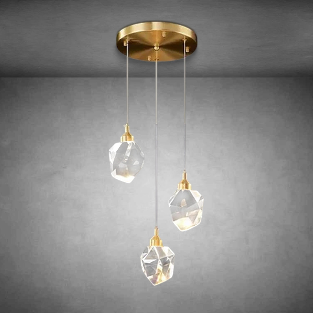 Alane Postmodern Crystal Multi-Lights Pendant Chandelier