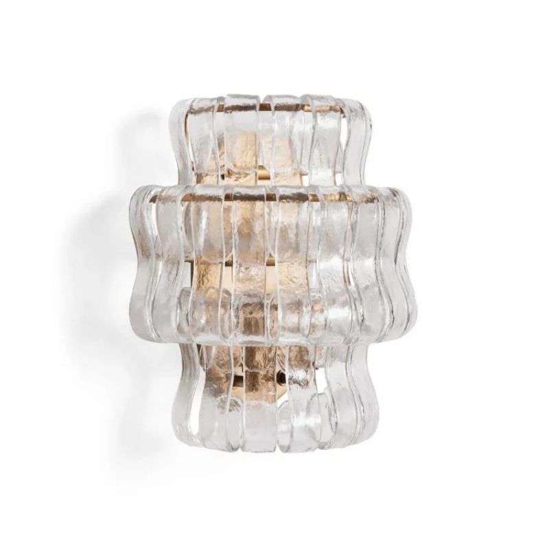 Amor Ghiaccio Glass Wall Sconce 12"