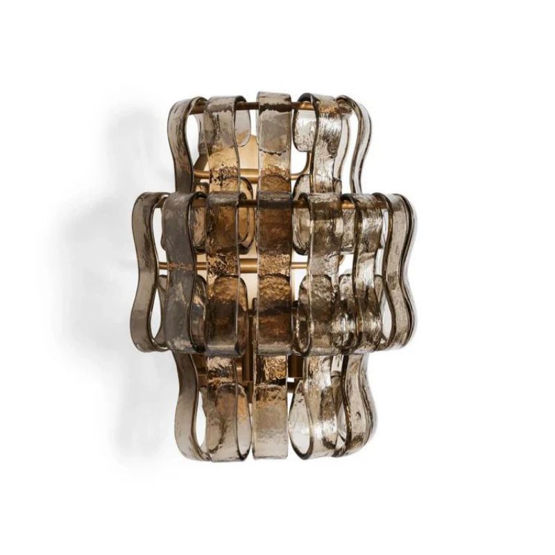 Amor Ghiaccio Glass Wall Sconce 12"