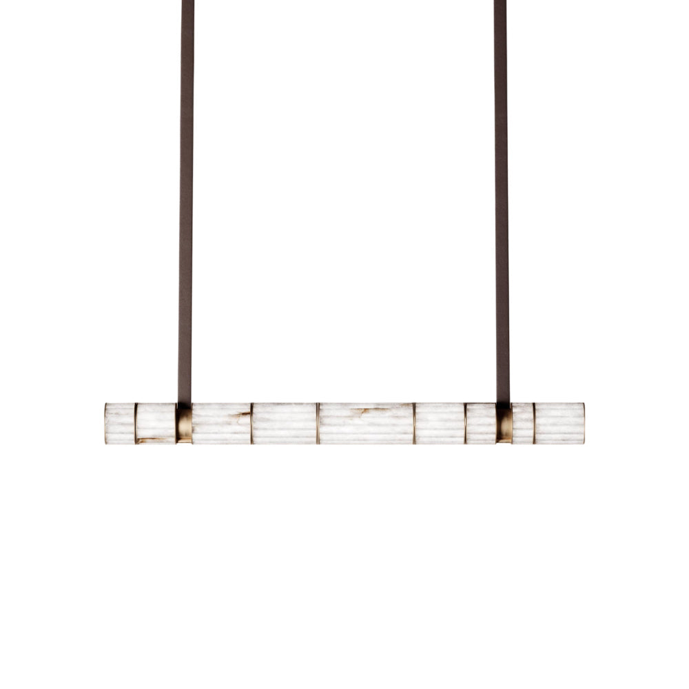 Apadana Alabaster Linear Chandelier 51''