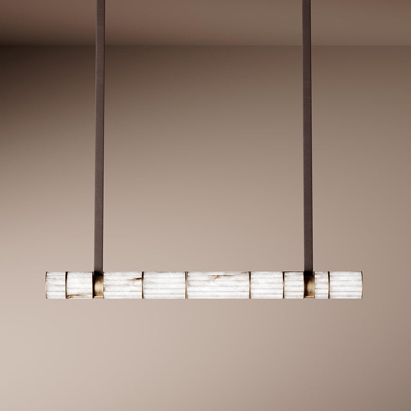 Apadana Alabaster Linear Chandelier 51''