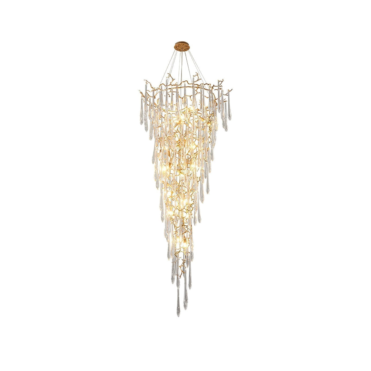 TLL Aqua Parable Chandeliers