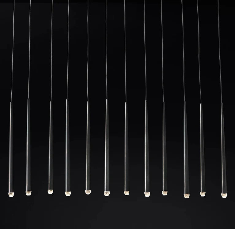 Aquinan Modern Linear Chandelier 60"