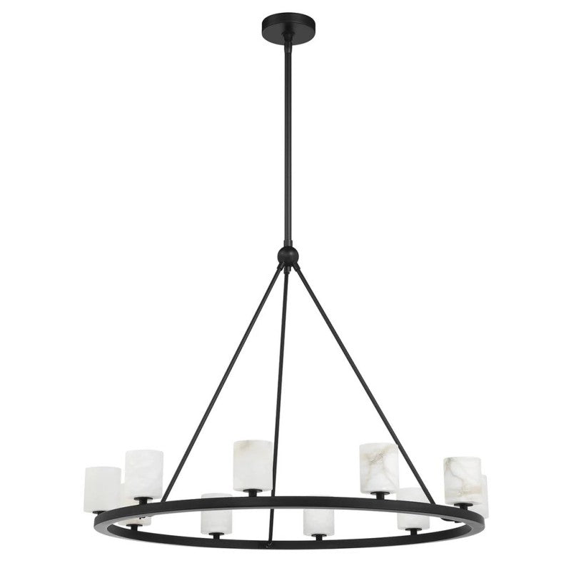 Oragen 10 Light Chandelier Alabaster