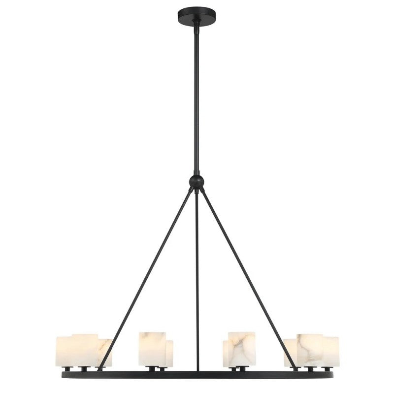 Oragen 10 Light Chandelier Alabaster
