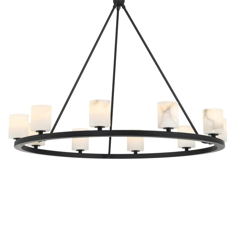 Oragen 10 Light Chandelier Alabaster