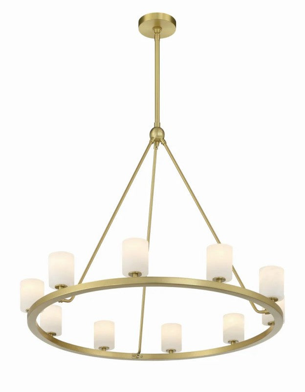 Oragen 10 Light Chandelier Alabaster