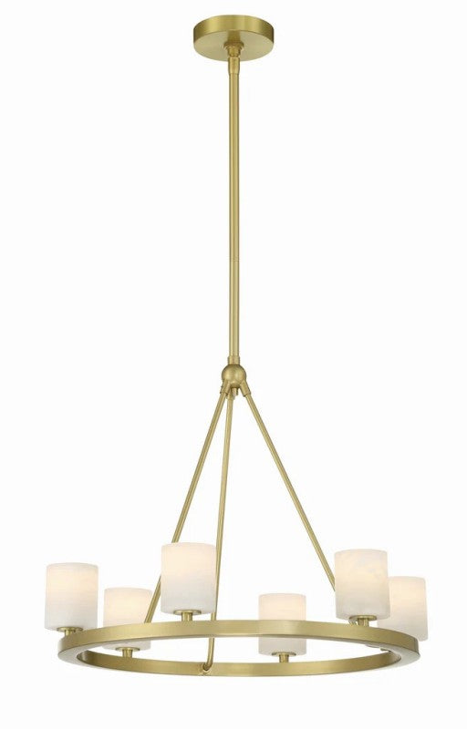Oragen 6 Light Chandelier Alabaster