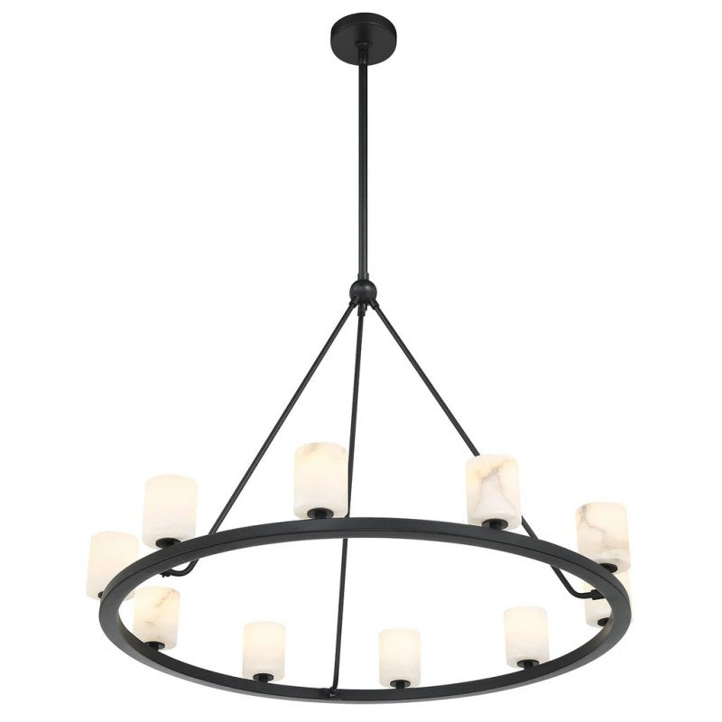 Oragen 12 Light Chandelier Alabaster