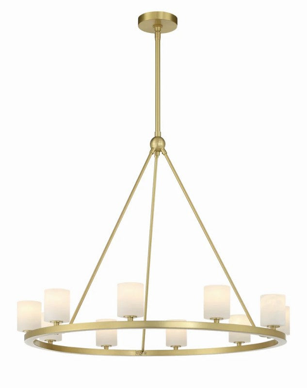 Oragen 12 Light Chandelier Alabaster