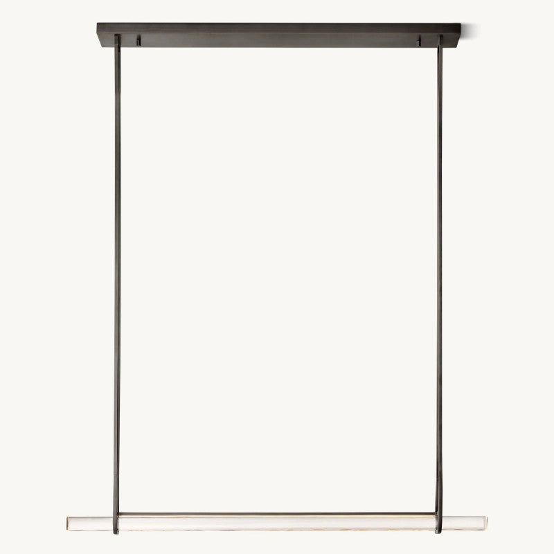 Audubon Single Bar Linear Chandelier 60"