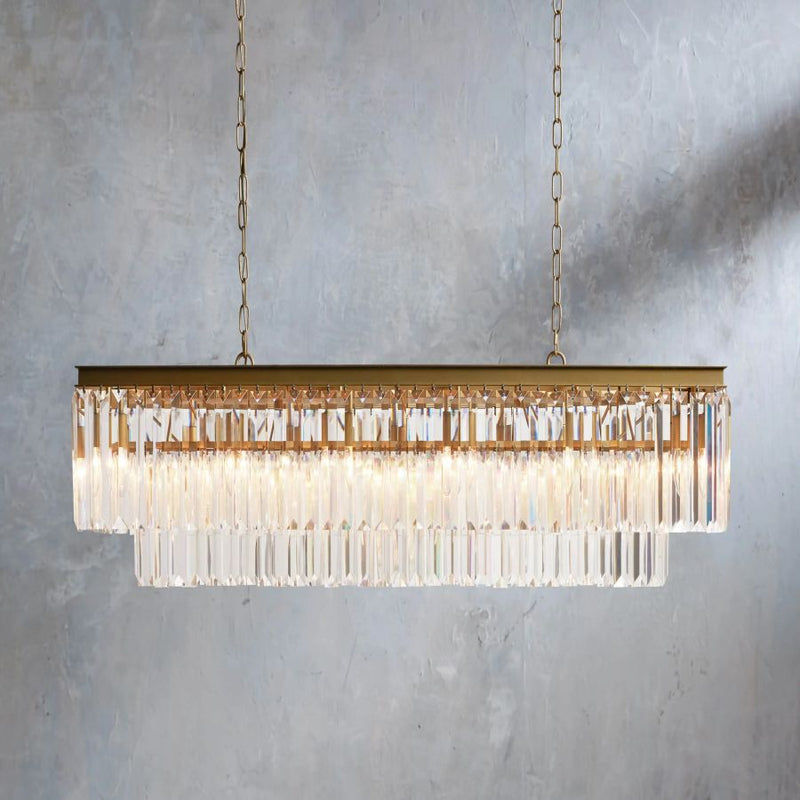 Lierand Tiered Rectangular Chandelier