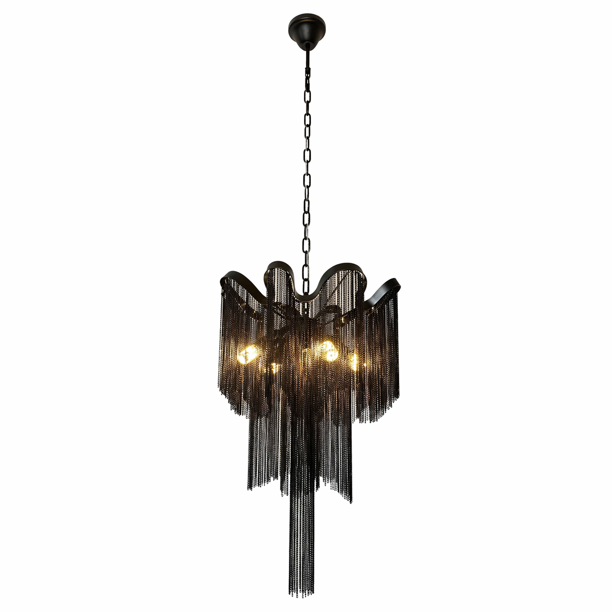 Stream Chain Chandelier