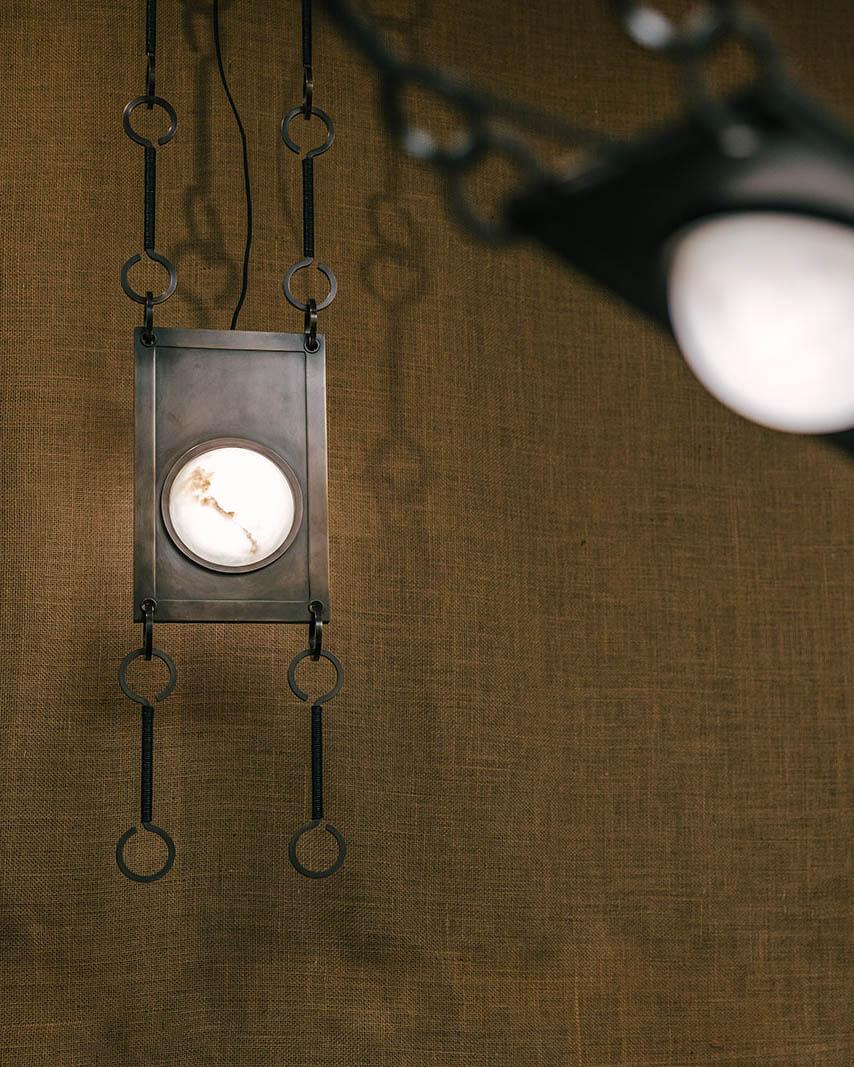 Alabaster Mina Pendant