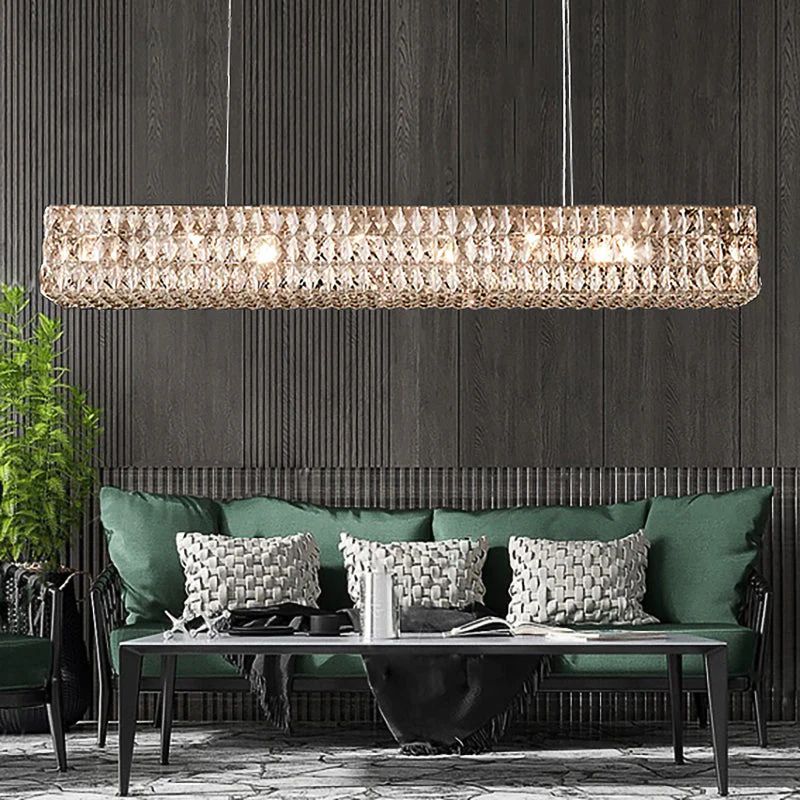 Bayviewa Crystal Linear Chandelier