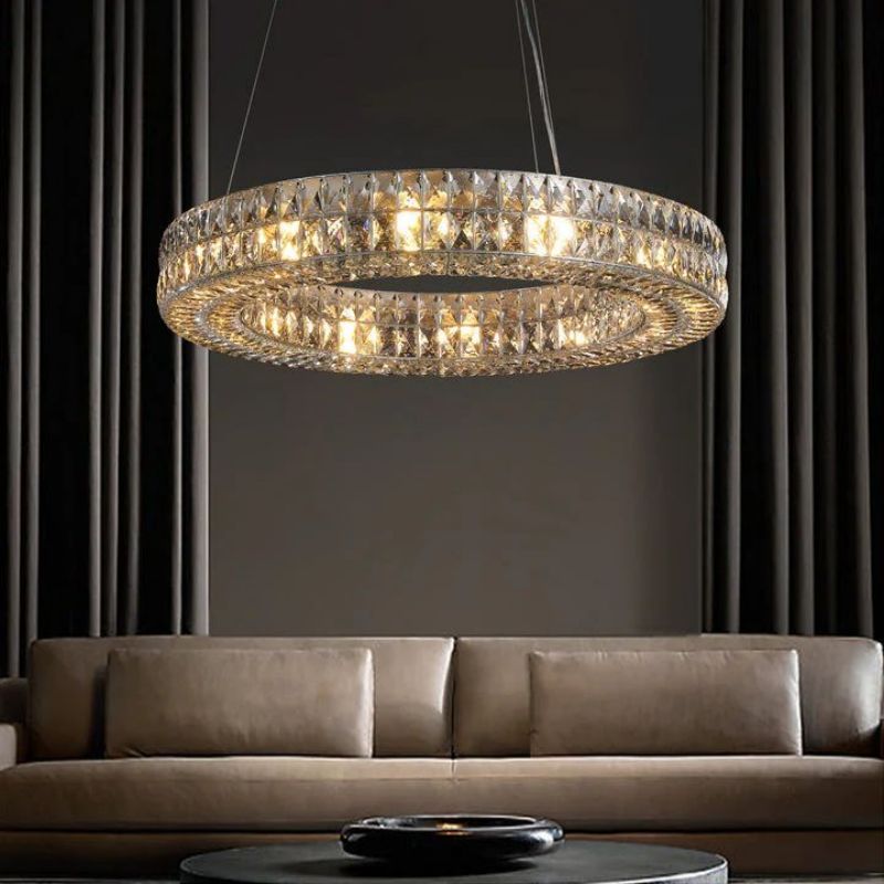 Bayviewa Crystal Round Chandelier