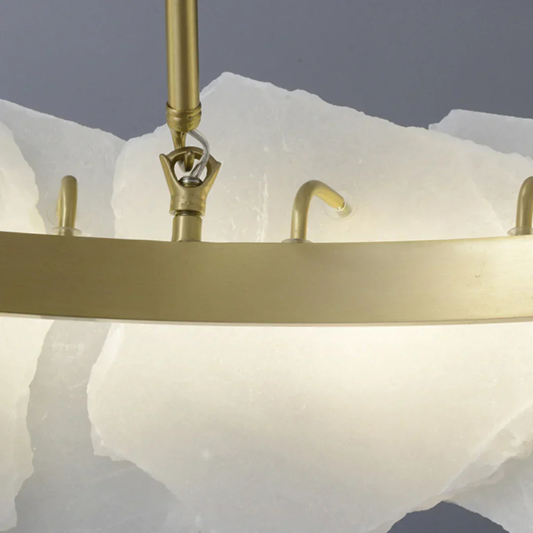 Burton Marble Chandelier