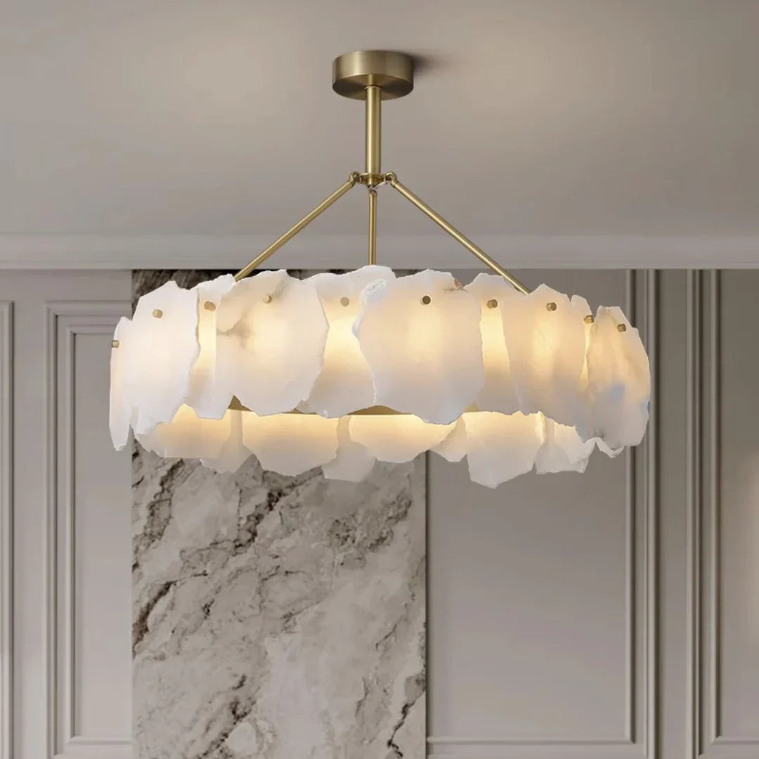 Burton Marble Chandelier