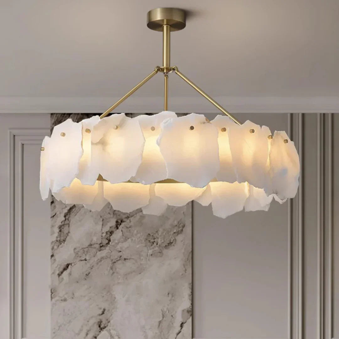 Burton Marble Chandelier