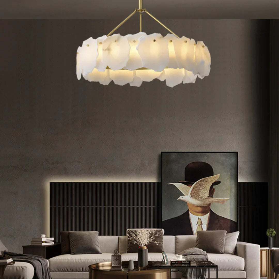 Burton Marble Chandelier