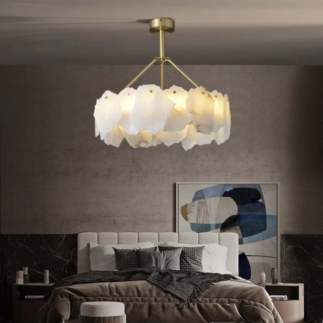 Burton Marble Chandelier