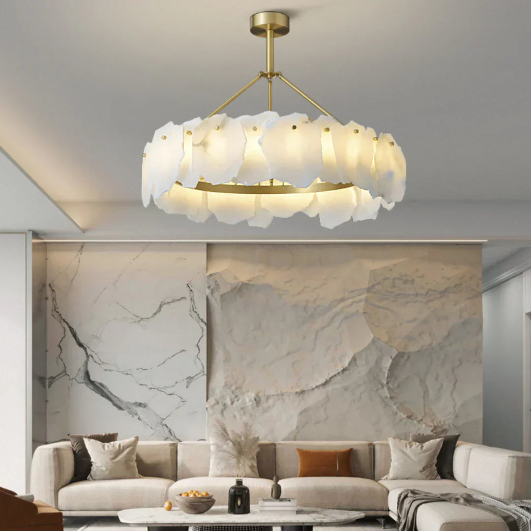 Burton Marble Chandelier