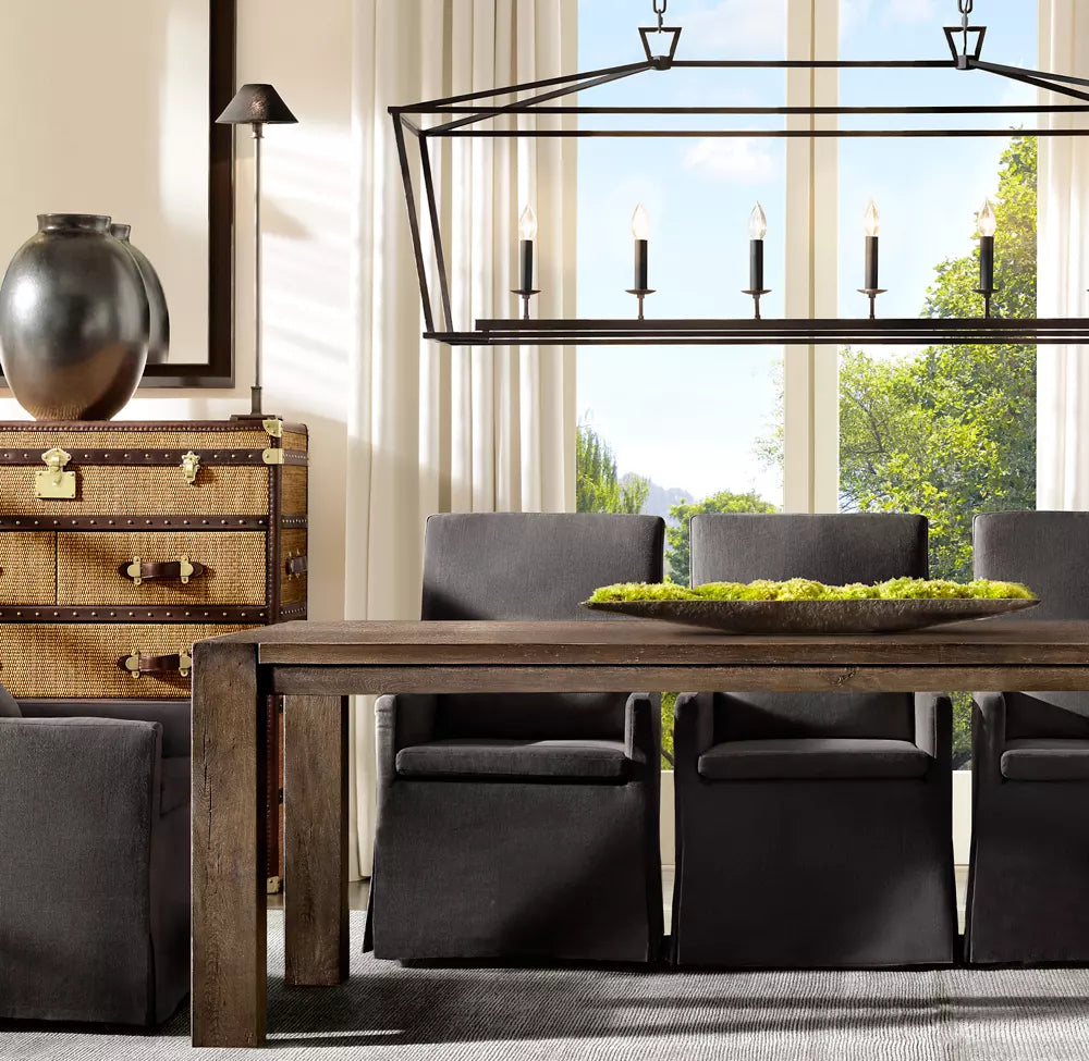 Garvane 54" Rectangular Chandelier
