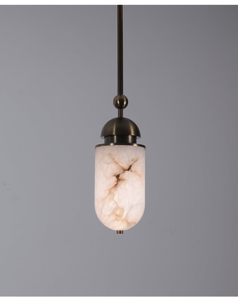 Capsule Alabaster Pendant Lamp