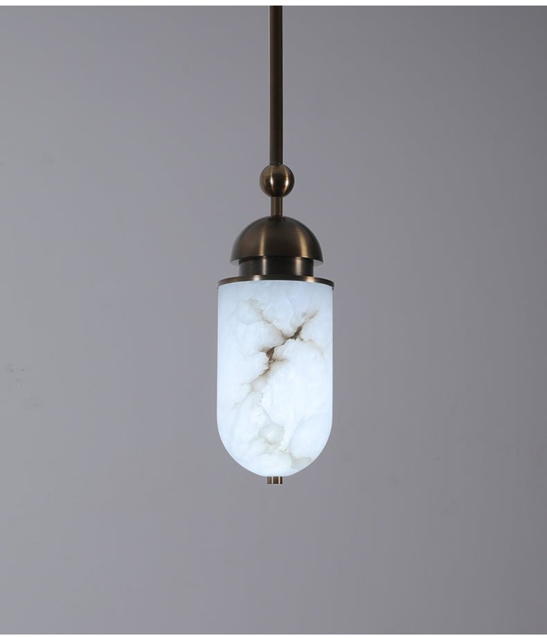 Capsule Alabaster Pendant Lamp
