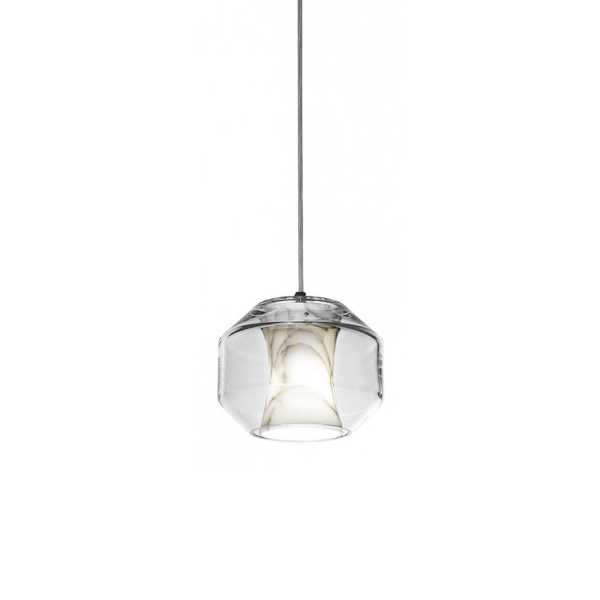 Glass Alabaster Pendant Lamp