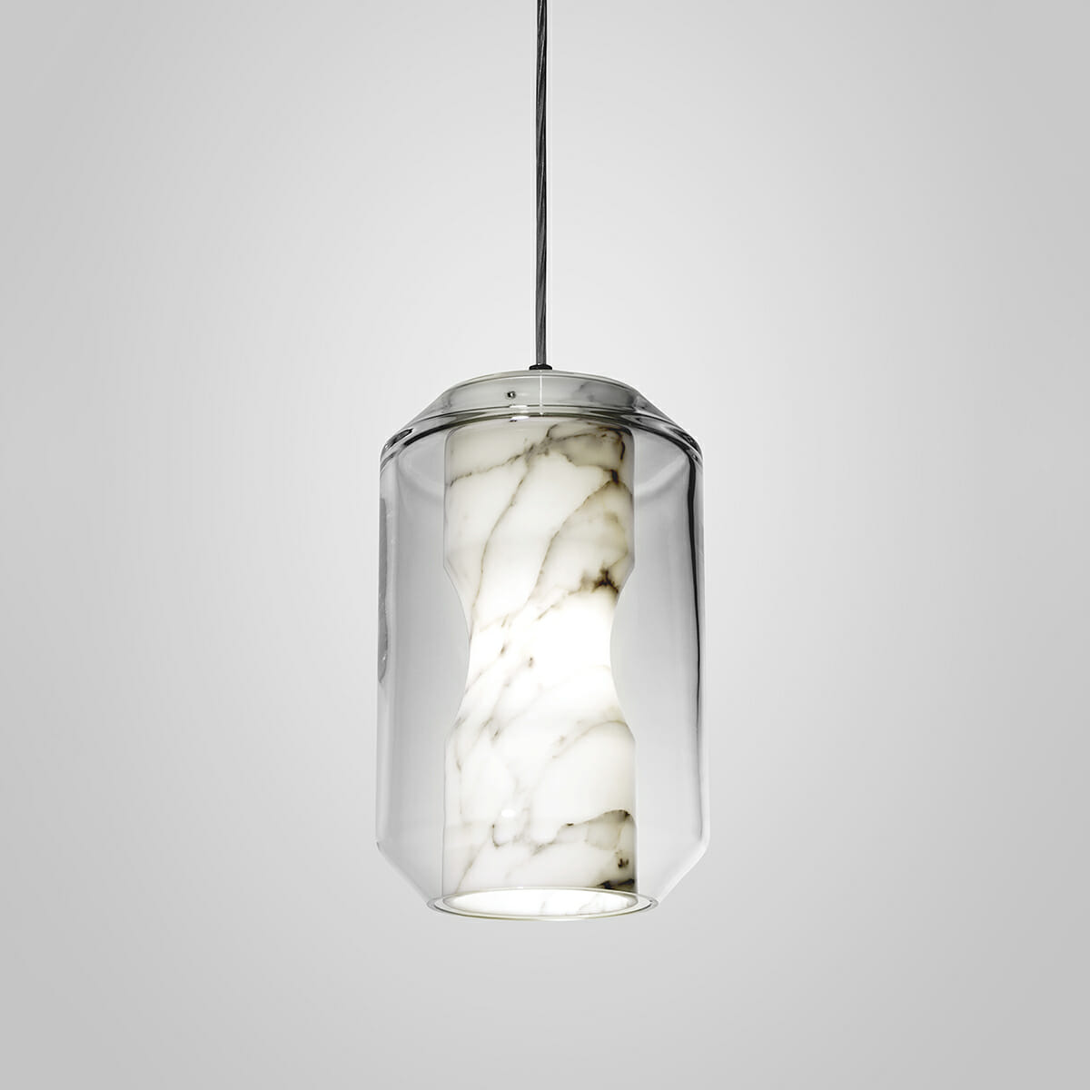 Glass Alabaster Pendant Lamp