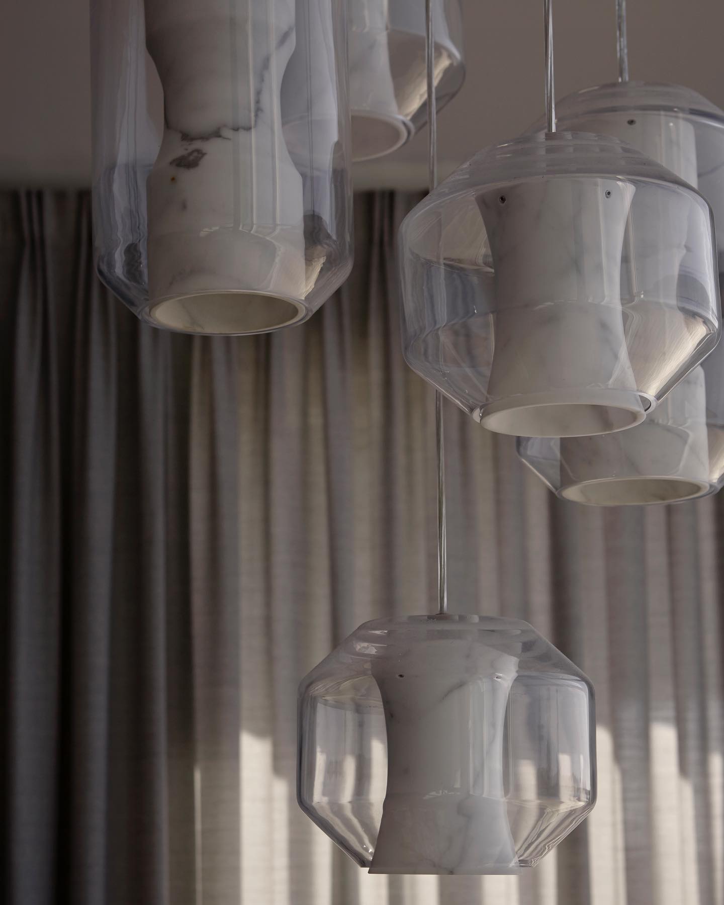 Glass Alabaster Pendant Lamp