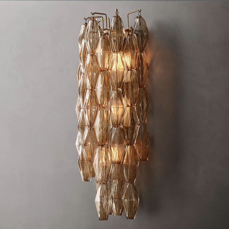 Chara Glass Wall Lamp (long)