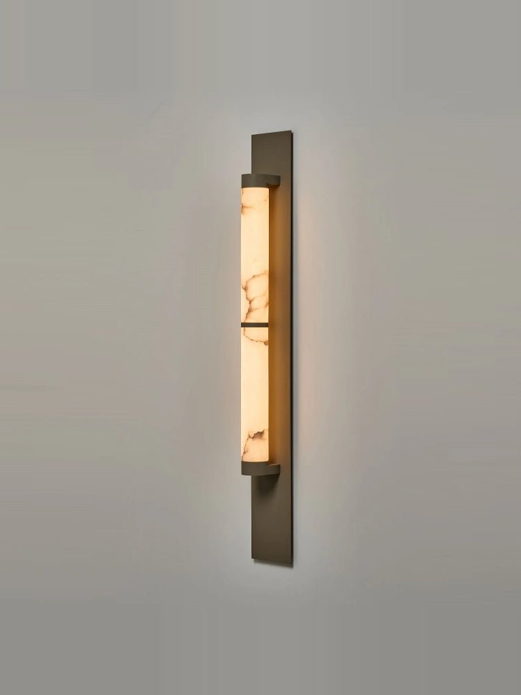 Columnar Alabaster Sconce