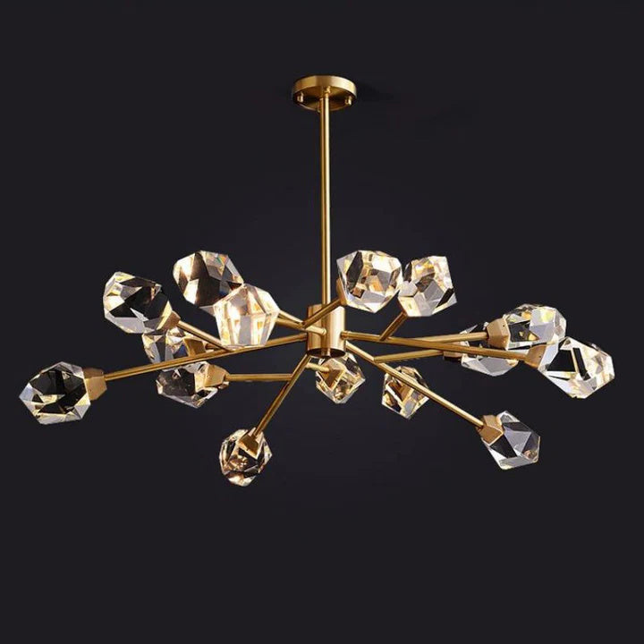 Alane Modern Living Room Bedroom Crystal Chandelier Lighting
