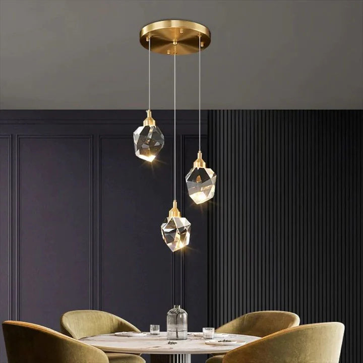 Alane Postmodern Crystal Multi-Lights Pendant Chandelier