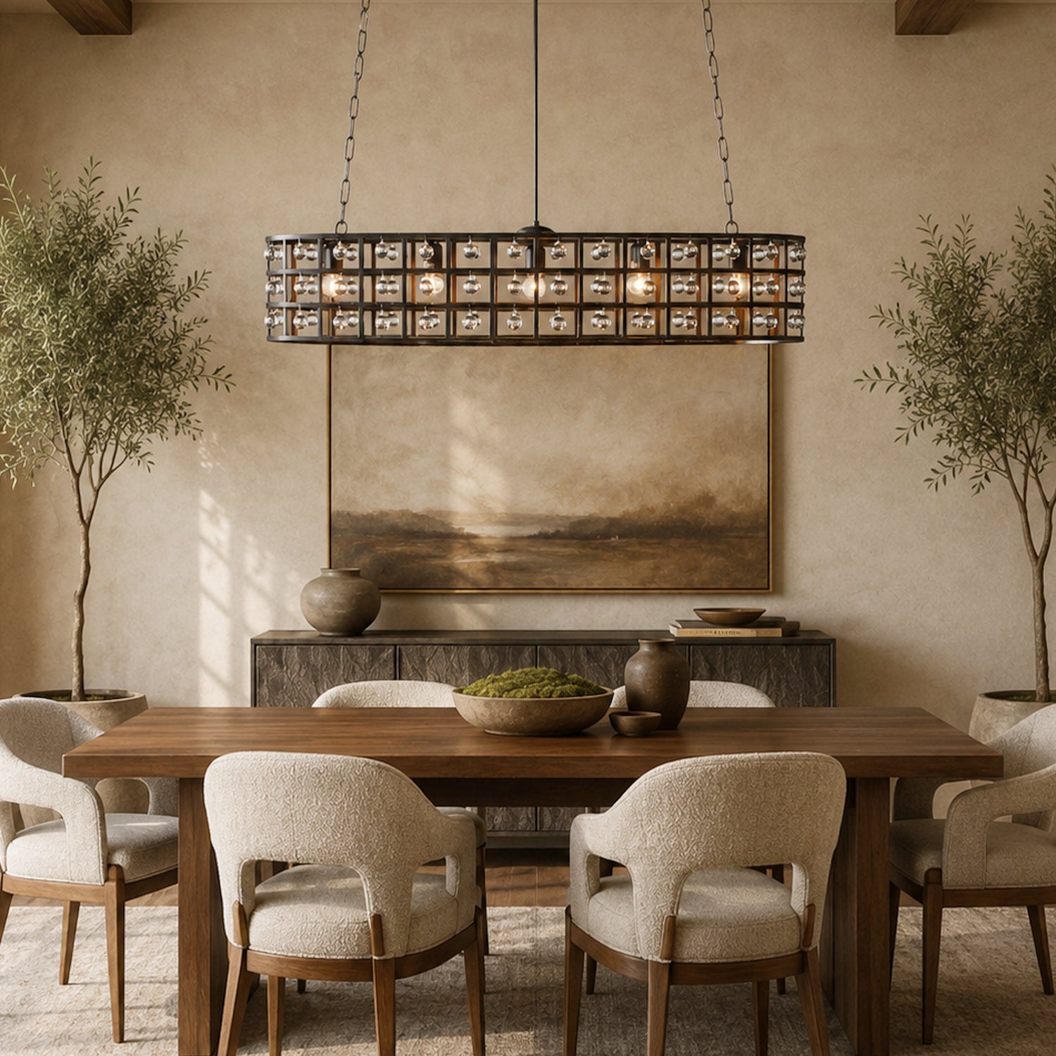 La Catiefa Oval Chandelier