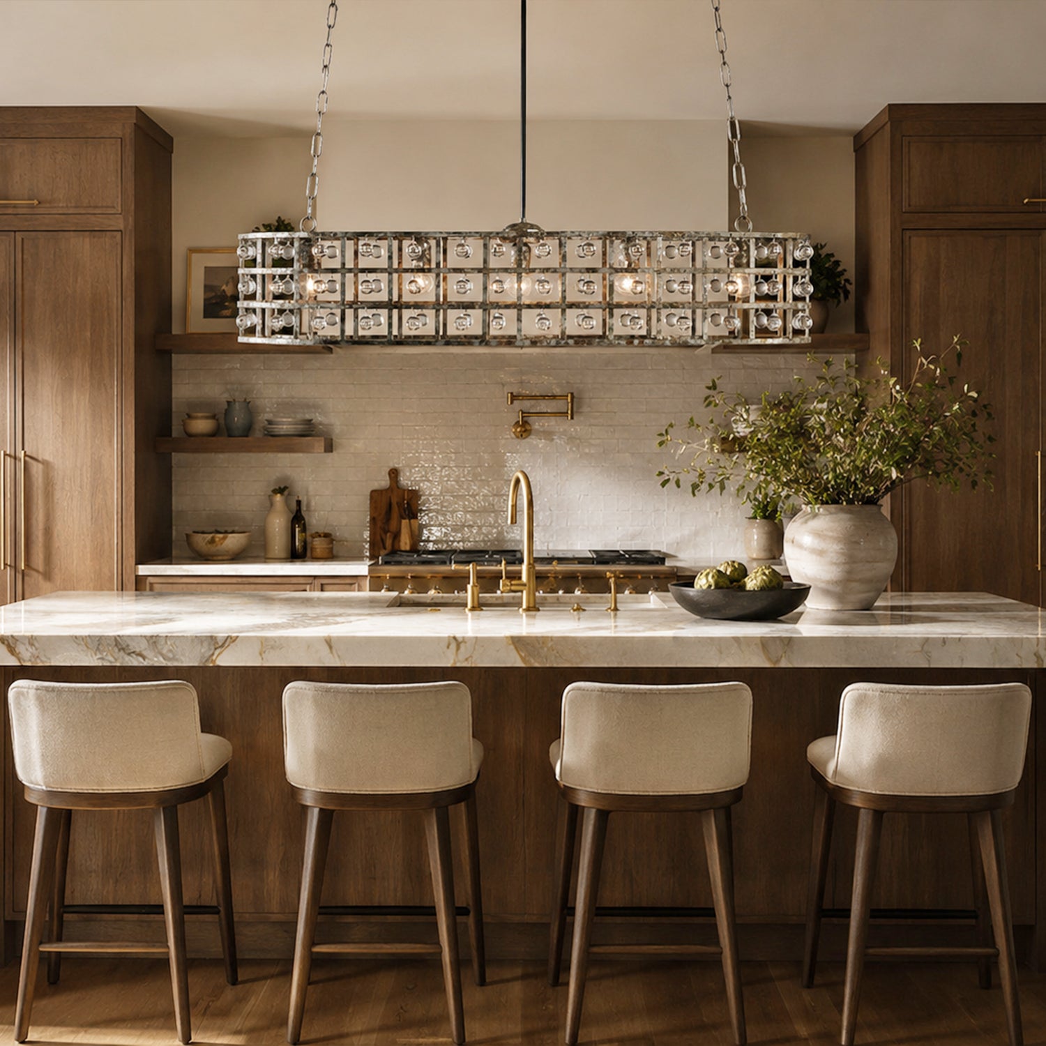 La Catiefa Oval Chandelier