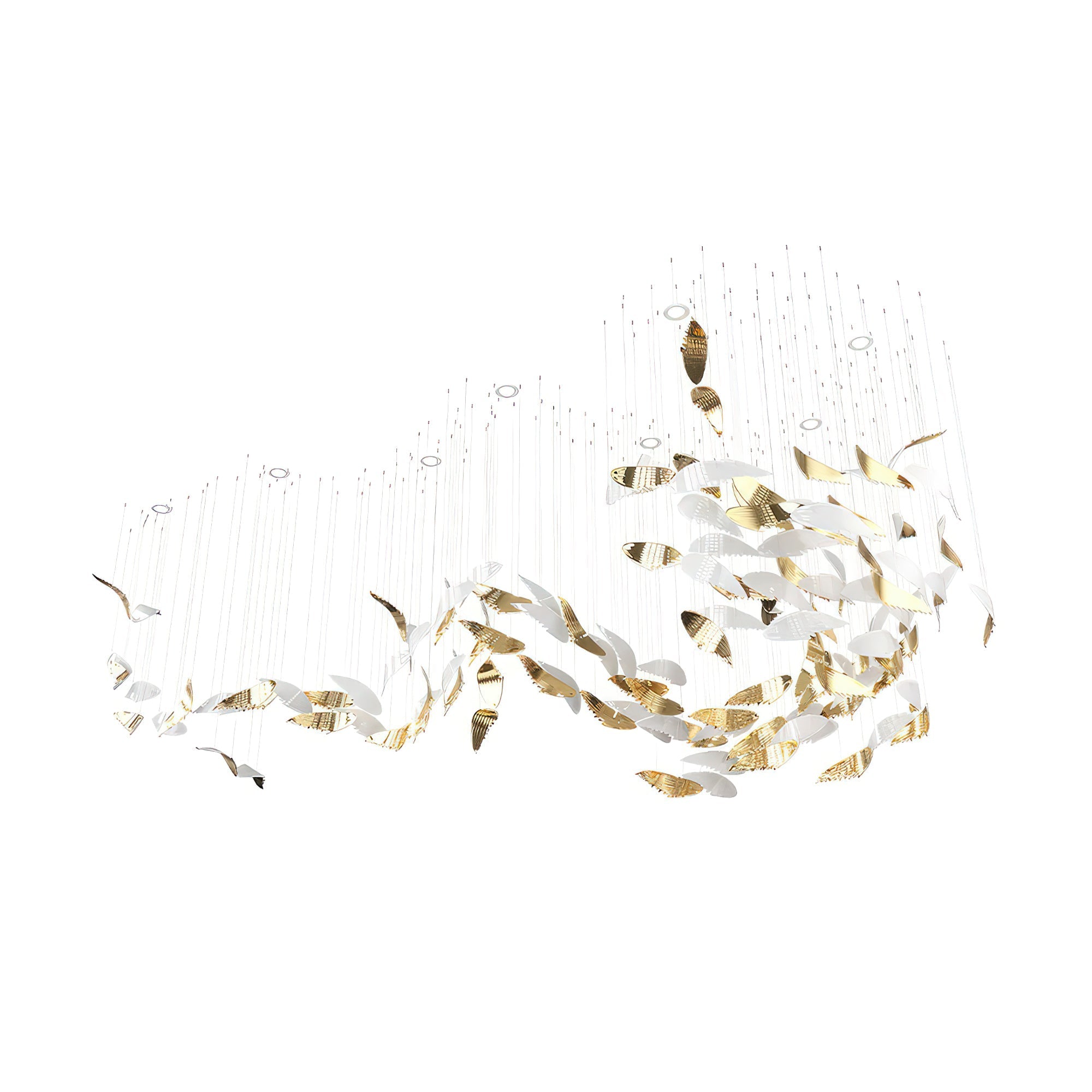Calliope Modern Bennett Staircase Chandelier
