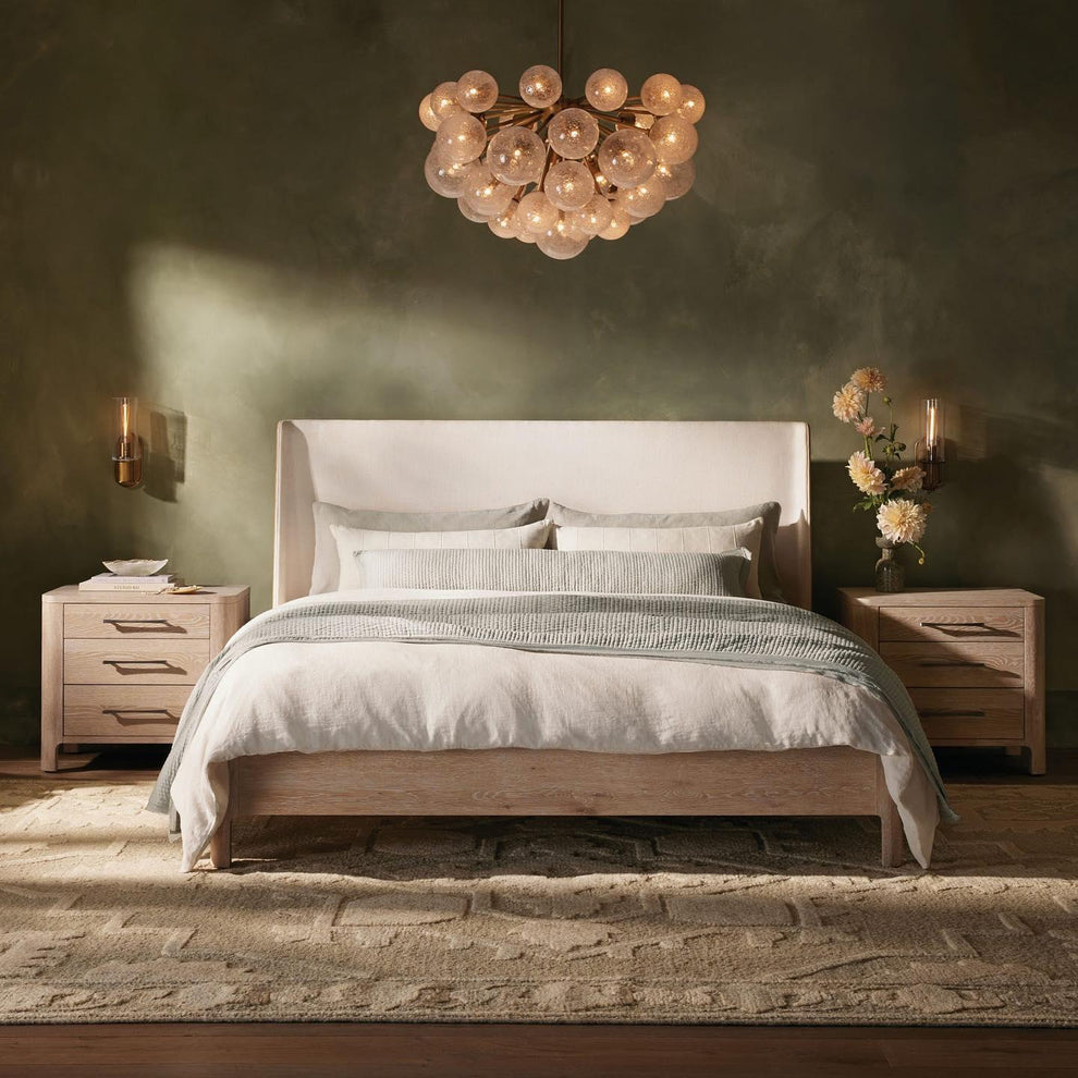 Mardena Textured Glass Chandelier