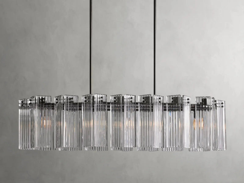 Delisa Oval Chandelier 51" 63" 72"