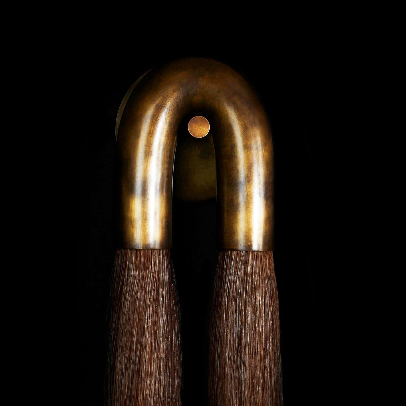 Double Head Antonia Horsehair Sconce
