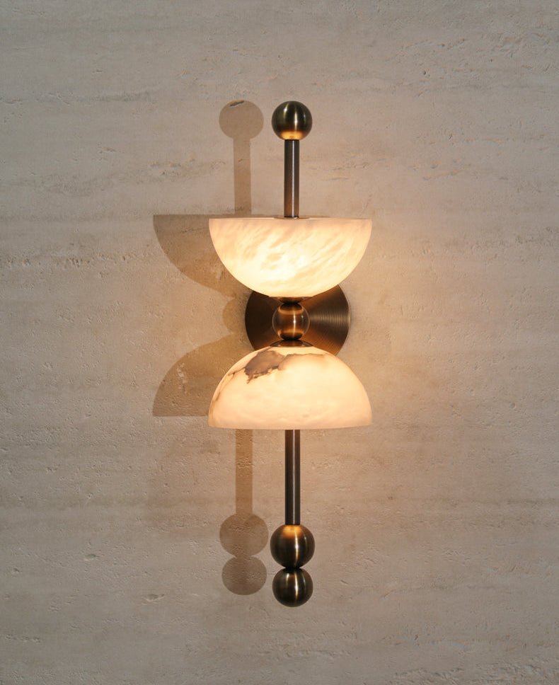 Duo Alabaster Wall Lamp