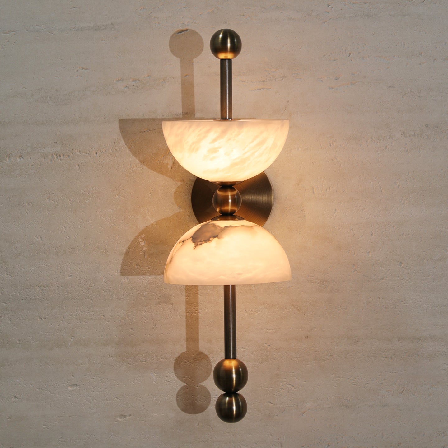Duo Alabaster Wall Lamp