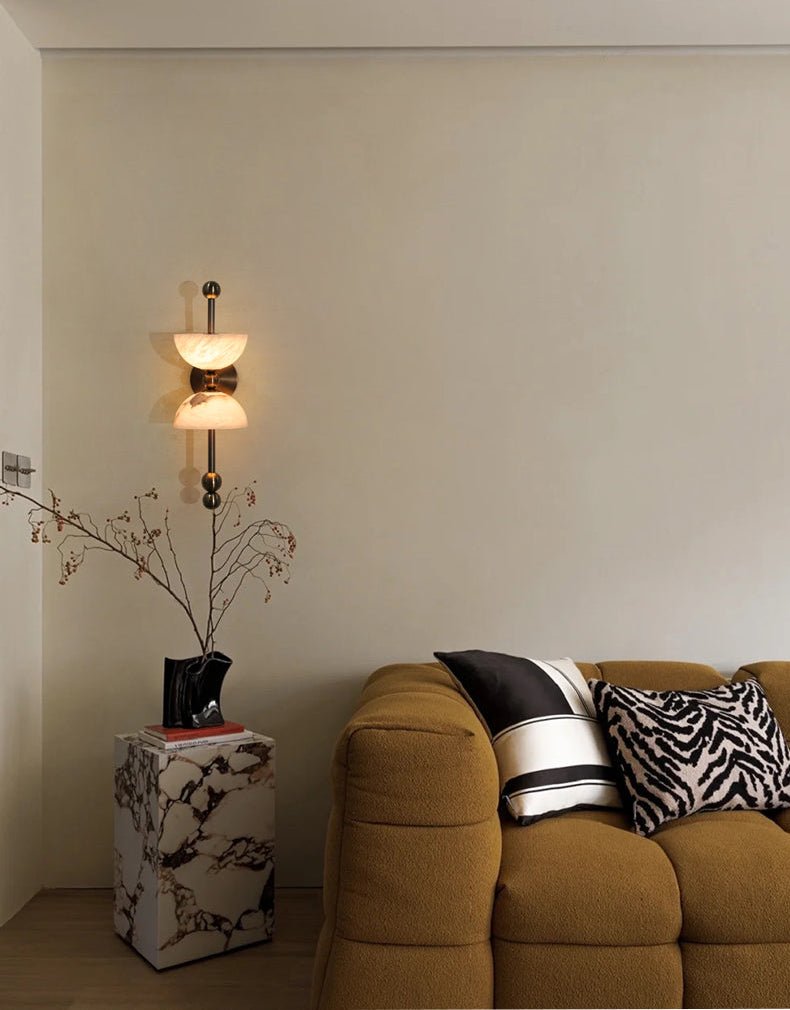 Duo Alabaster Wall Lamp