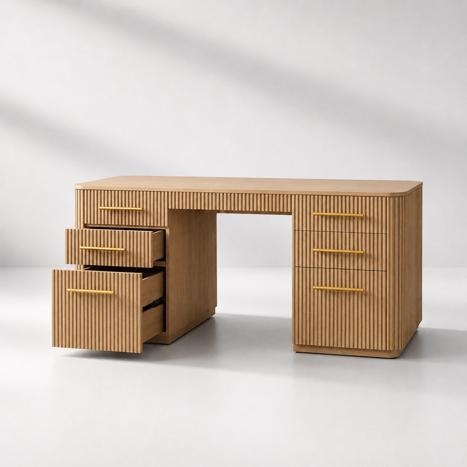 Finley Wood Executive Desk